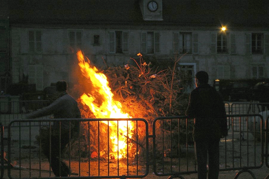 Sapins Galette et cidre: feu de joie sapins 026